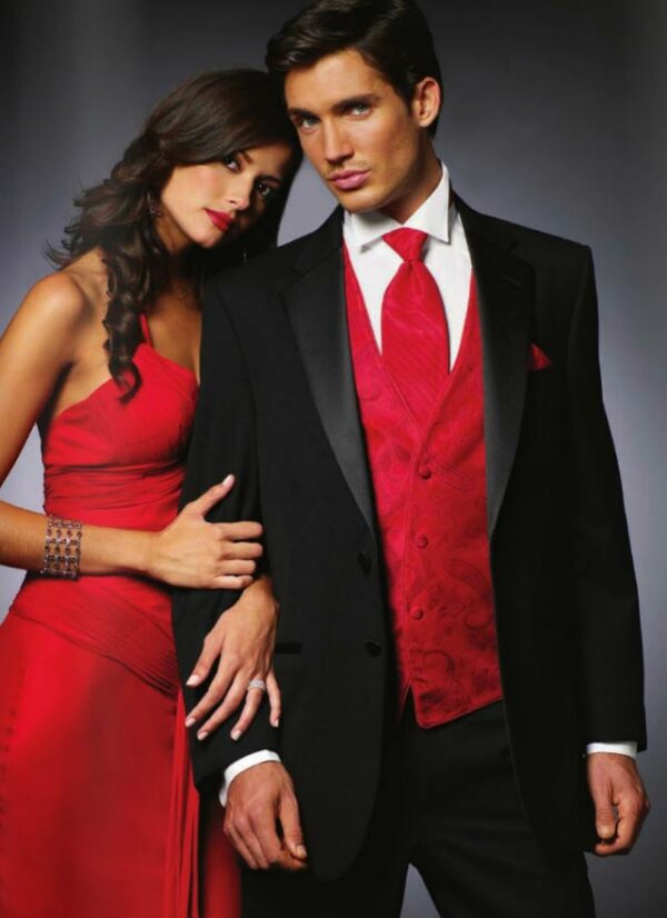 '2 Btn. Notch' 2-Button Notch Tuxedo Jacket by Private Label
