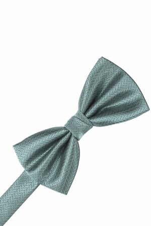 Cloudy Herringbone Bowtie
