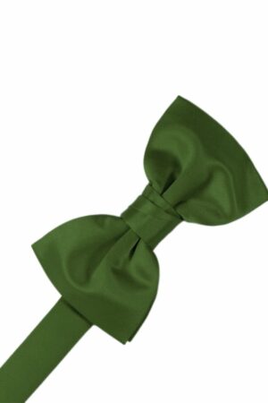 Clover Solid Satin Bowtie