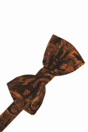 Cognac Tapestry Bowtie