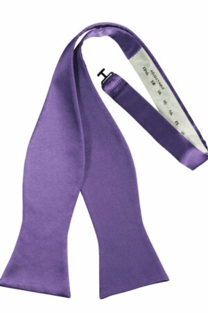 Freesia Self-Tie Solid Satin Bowtie