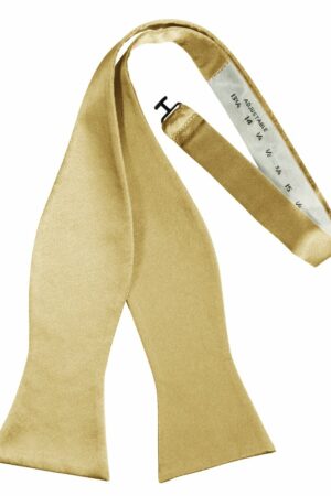 Harvest Maize Self-Tie Solid Satin Bowtie