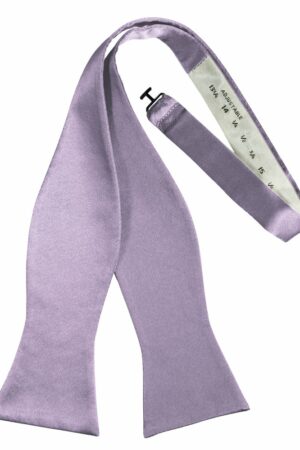 Heather Self-Tie Solid Satin Bowtie