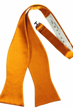 Mandarin Self-Tie Solid Satin Bowtie