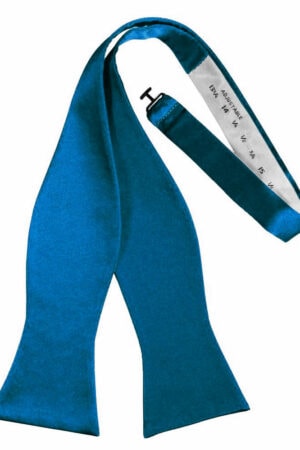 Pacific Self-Tie Solid Satin Bowtie