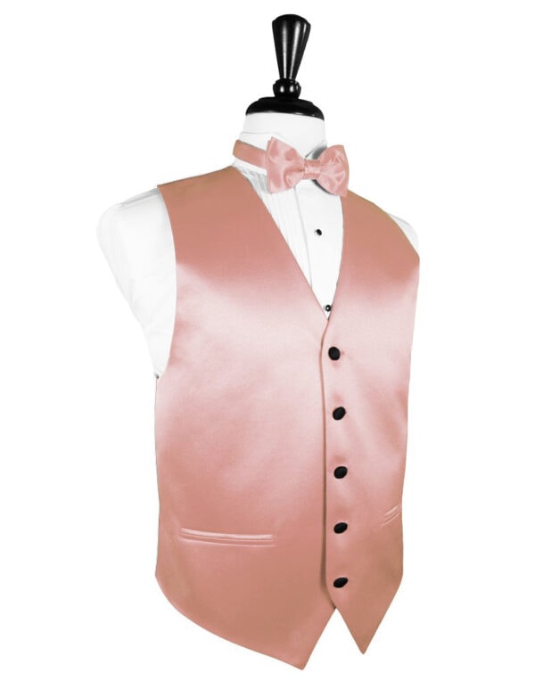 Coral Vitro Satin Vest
