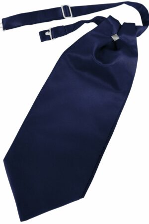 Marine Solid Satin Cravat