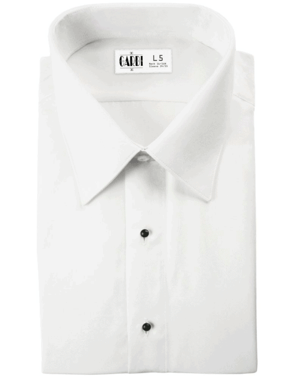 SLIMFIT Laydown Flat-Front Tuxedo Shirt