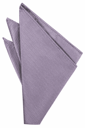 Heather Herringbone Pocket Square