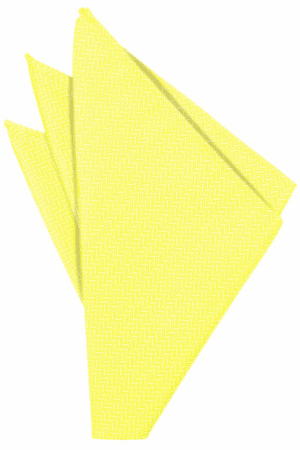 Sunbeam Herringbone Pocket Square