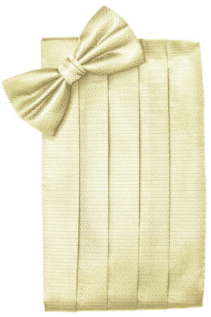 Banana Herringbone Cummerbund