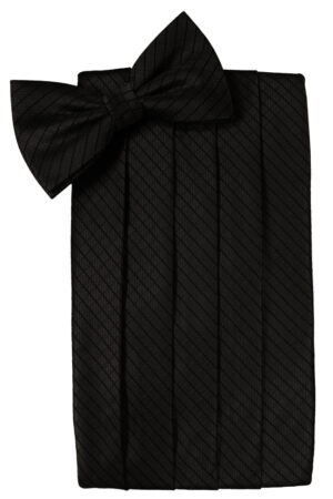 Black Palermo Cummerbund