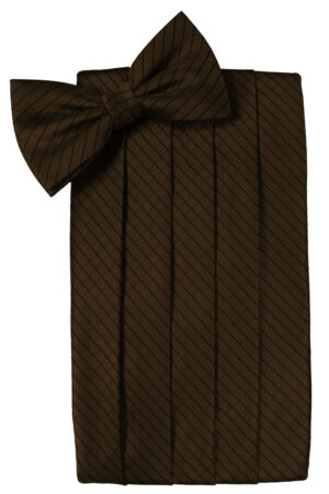 Chocolate Palermo Cummerbund