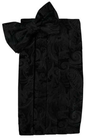 Black Tapestry Cummerbund