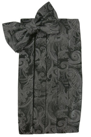 Charcoal Tapestry Cummerbund