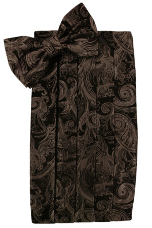 Chocolate Tapestry Cummerbund