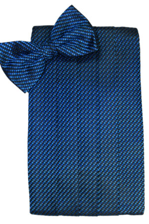Royal Blue Venetian Cummerbund