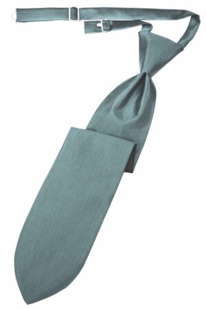 Cloudy Herringbone Long Tie