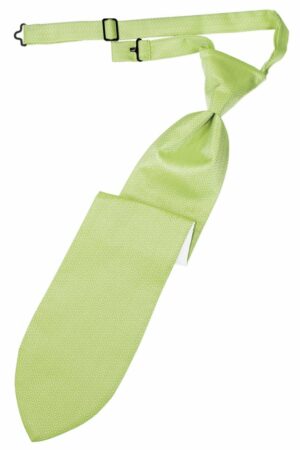 Kiwi Herringbone Long Tie