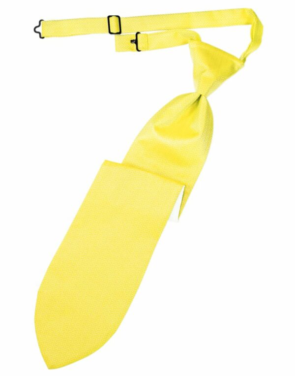 Sunbeam Herringbone Long Tie
