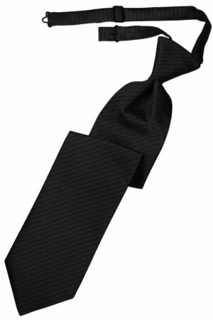 Black Palermo Long Tie
