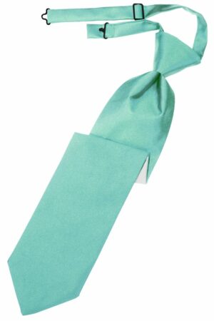 Mermaid Solid Satin Long Tie