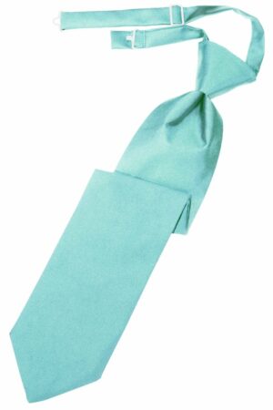 Pool Solid Satin Long Tie