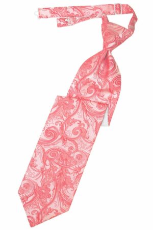 Guava Tapestry Long Tie