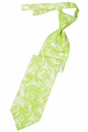Lime Tapestry Long Tie