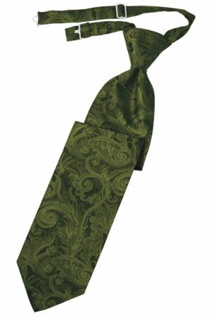 Sage Tapestry Long Tie