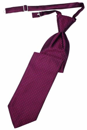 Fuchsia Venetian Long Tie