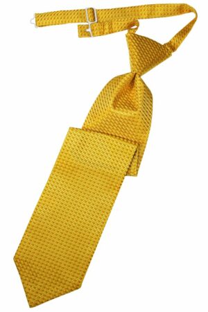 Gold Venetian Long Tie