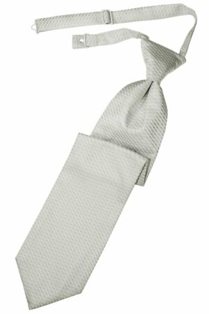 Platinum Venetian Long Tie