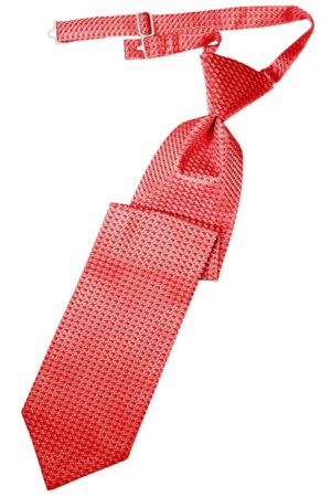 Red Venetian Long Tie