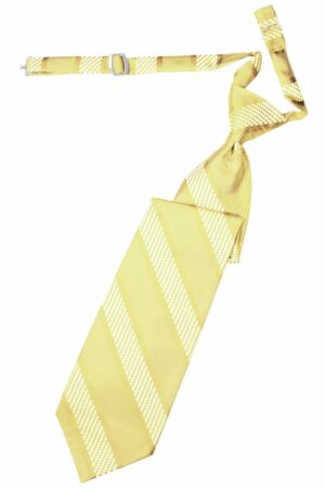 Buttercup Venetian Stripe Long Tie