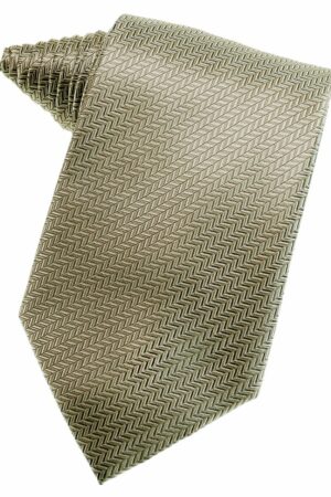 Bamboo Herringbone Suit Tie