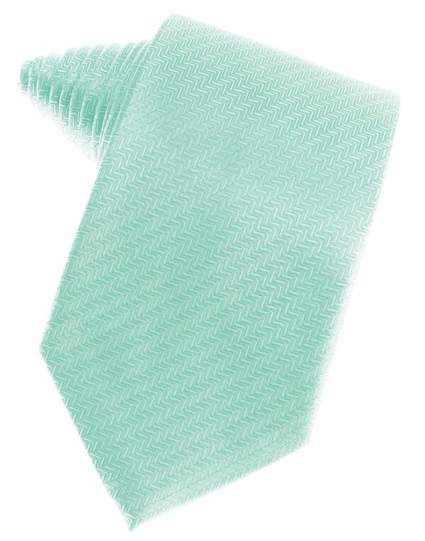 Pool Herringbone Suit Tie