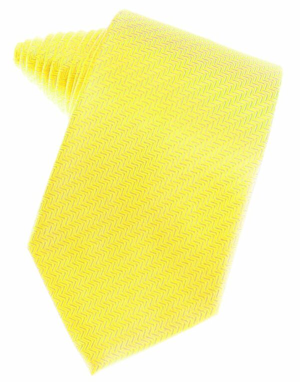 Sunbeam Herringbone Suit Tie