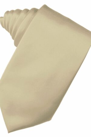 Bamboo Solid Satin Suit Tie