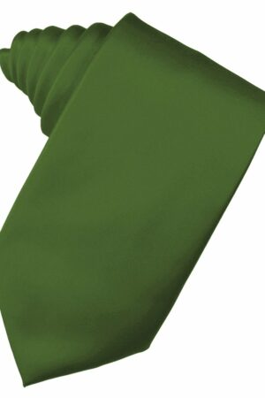 Clover Solid Satin Suit Tie