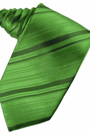 Kelly Striped Satin Suit Tie