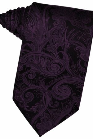 Berry Tapestry Suit Tie
