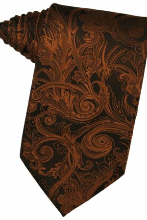 Cognac Tapestry Suit Tie