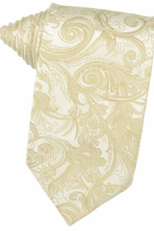 Golden Tapestry Suit Tie