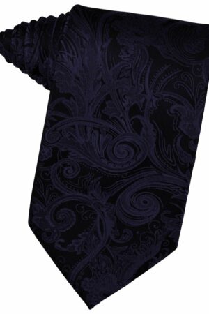 Midnight Blue Tapestry Suit Tie