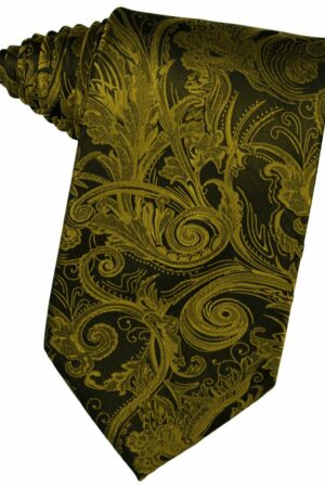 New Gold Tapestry Suit Tie