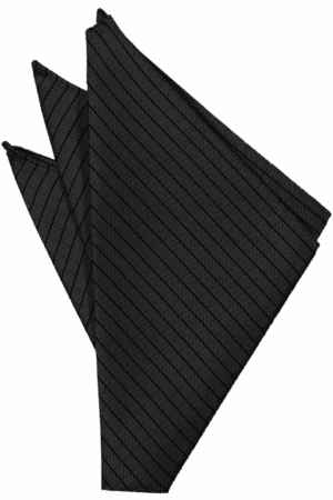 Black Palermo Pocket Square