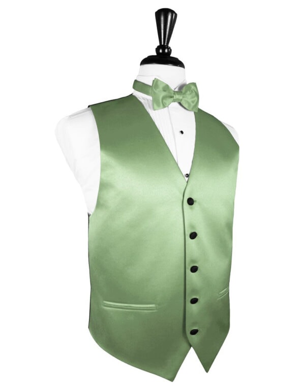Sage Vitro Satin Vest