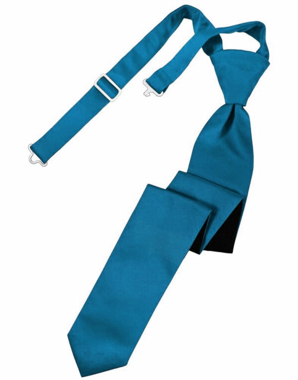 Pacific Solid Satin Skinny Tie