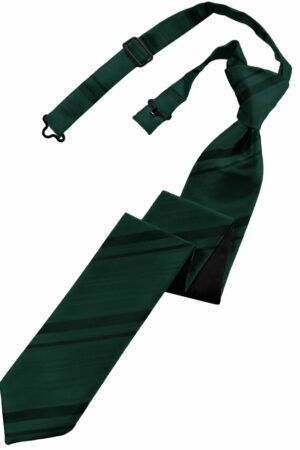 Holly Striped Satin Skinny Tie